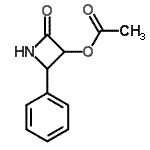 CAS#: 133066-59-8, 2-Oxo-4-Phenyl-3-Azetidinyl Acetate