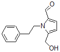 CAS#: 133086-81-4, 5-(Hydroxymethyl)-1-(2-Phenylethyl)Pyrrole-2-Carbaldehyde