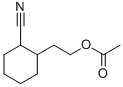 CAS 登录号：1331-45-9， 1-[2-(乙酰氧基)乙基]环己烷甲腈