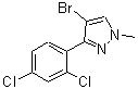 CAS#: 133112-51-3, 4-Bromo-3-(2,4-Dichlorophenyl)-1-Methyl-1H-Pyrazole