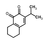 CAS#: 133130-11-7, 3-Isopropyl-5,6,7,8-Tetrahydro-1,2-Naphthalenedione