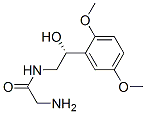 CAS 登录号：133163-25-4， (R)-2-氨基-N-[2-(2,5-二甲氧基苯基)-2-羟基乙基]-乙酰胺