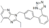 CAS#: 133240-46-7, 2-Ethyl-5,7-Dimethyl-3-[[4-[2-(2H-Tetrazol-5-Yl)Phenyl]Phenyl]Methyl]Imidazo[5,4-b]Pyridine