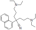 CAS 登录号：13326-32-4， alpha,alpha-二[3-(二乙基氨基)丙基]-1-萘乙腈