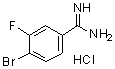 CAS#: 133302-62-2, 4-Bromo-3-Fluorobenzenecarboximidamide Hydrochloride (1:1)