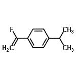 CAS 登录号：133367-98-3， 1-(1-氟乙烯基)-4-异丙基苯