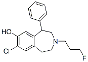 CAS#: 133368-69-1, 7-Chloro-3-(3-Fluoropropyl)-1-Phenyl-1,2,4,5-Tetrahydro-3-Benzazepin-8-Ol