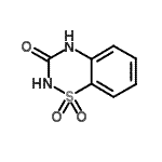 CAS#: 13338-00-6, 2H-1,2,4-Benzothiadiazin-3(4H)-One 1,1-Dioxide