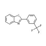 CAS#: 133389-19-2, 2-[3-(Trifluoromethyl)Phenyl]-1,3-Benzothiazole