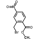 CAS 登录号：133446-99-8， 甲基2-(溴甲基)-4-硝基苯甲酸酯