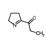 CAS#: 133447-37-7, 1-(3,4-Dihydro-2H-Pyrrol-5-Yl)-1-Propanone