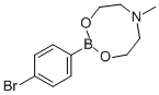 CAS 登录号：133468-58-3， 4-溴苯基硼酸 N-甲基二乙醇胺环酯
