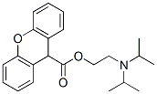 CAS#: 13347-41-6, 2-[(Diisopropyl)Amino]Ethyl 9H-Xanthene-9-Carboxylate