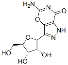 CAS#: 133470-97-0, 5-Amino-3-[(3R,4S,5R)-3,4-Dihydroxy-5-(Hydroxymethyl)Oxolan-2-Yl]-2H-Pyrazolo[3,4-e][1,3]Oxazin-7-One