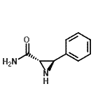 CAS 登录号：133474-07-4， (2S,3R)-3-苯基-2-氮丙啶甲酰胺