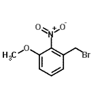 CAS#: 133486-62-1, 1-(Bromomethyl)-3-Methoxy-2-Nitrobenzene