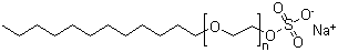 CAS 登录号：1335-72-4， 聚乙二醇单月桂基醚硫酸酯钠盐