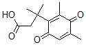 CAS#: 133544-77-1, 3-(2,4-Dimethyl-3,6-Dioxo-1-Cyclohexa-1,4-Dienyl)-3-Methylbutanoic Acid