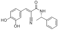 CAS#: 133550-37-5, (2E)-2-Cyano-3-(3,4-Dihydroxyphenyl)-N-[(1S)-1-Phenylethyl]-2-Propenamide