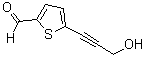 CAS 登录号：133665-84-6， 5-(3-羟基-1-丙炔-1-基)-2-噻吩甲醛