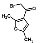 CAS#: 133674-62-1, 2-Bromo-1-(2,5-Dimethyl-3-Furyl)Ethanone