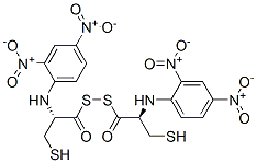 CAS 登录号：133694-79-8， (2S)-2-[(2,4-二硝基苯基)氨基]-3-[2-[(2,4-二硝基苯基)氨基]-3-羟基-3-氧代丙基]二硫基丙酸
