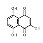 CAS#: 13379-22-1, 2,5,8-Trihydroxy-1,4-Naphthoquinone