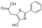 CAS#: 133834-03-4, 4-Hydroxy-2-Phenyl-5-Thiazoleacetic Acid