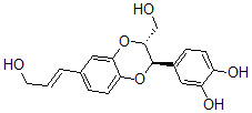 CAS#: 133838-65-0, 4-[(2R,3R)-2-(Hydroxymethyl)-7-[(E)-3-Hydroxyprop-1-Enyl]-2,3-Dihydro-1,4-Benzodioxin-3-Yl]Benzene-1,2-Diol