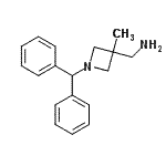 CAS 登录号：133891-59-5， 1-[1-(二苯基甲基)-3-甲基-3-氮杂环丁基]甲胺