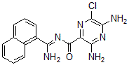 CAS#: 133906-28-2, 3,5-Diamino-N-(Amino-Naphthalen-1-Ylmethylidene)-6-Chloropyrazine-2-Carboxamide