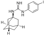 CAS#: 133985-85-0, 2-(1-Adamantyl)-1-(4-Iodophenyl)Guanidine