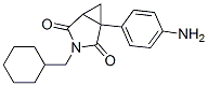 CAS#: 133986-32-0, 1-(4-Aminophenyl)-3-(Cyclohexylmethyl)-3-Azabicyclo[3.1.0]Hexane-2,4-Dione