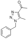 CAS # 133992-60-6, 1-[5-Methyl-1-(Phenylmethyl)-1H-1,2,3-Triazol-4-Yl]-Ethanone