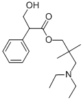 CAS#: 134-53-2, 3-Diethylamino-2,2-dimethylpropyl tropate phosphate