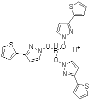 CAS#: 134030-71-0, Thallium(1+) Hydrido{Tris[3-(2-Thienyl)-1H-Pyrazol-1-Olato-kappao]}Borate(1-)
