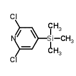 CAS#: 134031-23-5, 2,6-Dichloro-4-(Trimethylsilyl)Pyridine