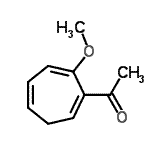 CAS#: 134037-29-9, 1-(7-Methoxy-1,4,6-Cycloheptatrien-1-Yl)Ethanone