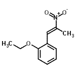 CAS 登录号：134040-21-4， 1-乙氧基-2-[(1E)-2-硝基-1-丙烯-1-基]苯