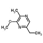 CAS#: 134079-38-2, 5-Ethyl-3-Methoxy-2-Methyl-Pyrazine