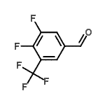 CAS 登录号：134099-28-8， 3,4-二氟-5-(三氟甲基)苯甲醛
