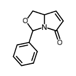 CAS 登录号：134107-65-6， 3-苯基-3,7A-二氢-1H-吡咯并[1,5-c]恶唑-5-酮