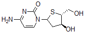 CAS#: 134111-30-1, 4-Amino-1-[(4S,5R)-4-Hydroxy-5-(Hydroxymethyl)Thiolan-2-Yl]Pyrimidin-2-One