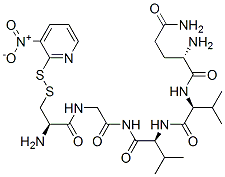 CAS#: 134152-14-0, (2S)-2-Amino-N-[(2S)-1-[[(2S)-1-[[2-[[(2R)-2-Amino-3-(3-Nitropyridin-2-Yl)Disulfanylpropanoyl]Amino]Acetyl]Amino]-3-Methyl-1-Oxobutan-2-Yl]Amino]-3-Methyl-1-Oxobutan-2-Yl]Pentanediamide