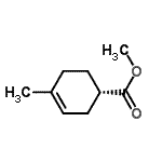 CAS 登录号：134235-79-3， 甲基(1S)-4-甲基-3-环己烯-1-羧酸酯