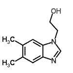 CAS 登录号：134295-89-9， 2-(5,6-二甲基-1H-苯并咪唑-1-基)乙醇