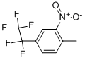 CAS#: 134302-31-1, 1-Methyl-2-Nitro-4-(1,1,2,2,2-Pentafluoroethyl)-Benzene