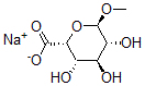CAS#: 134355-31-0, Sodium (2R,3S,4S,5R,6R)-3,4,5-Trihydroxy-6-Methoxyoxane-2-Carboxylate