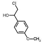 CAS#: 134356-70-0, 2-Chloro-1-(4-Methoxyphenyl)Ethanol