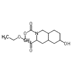 CAS#: 134388-98-0, 3-Ethyl 2-Methyl 6-Hydroxyoctahydro-2,3(1H)-Isoquinolinedicarboxylate